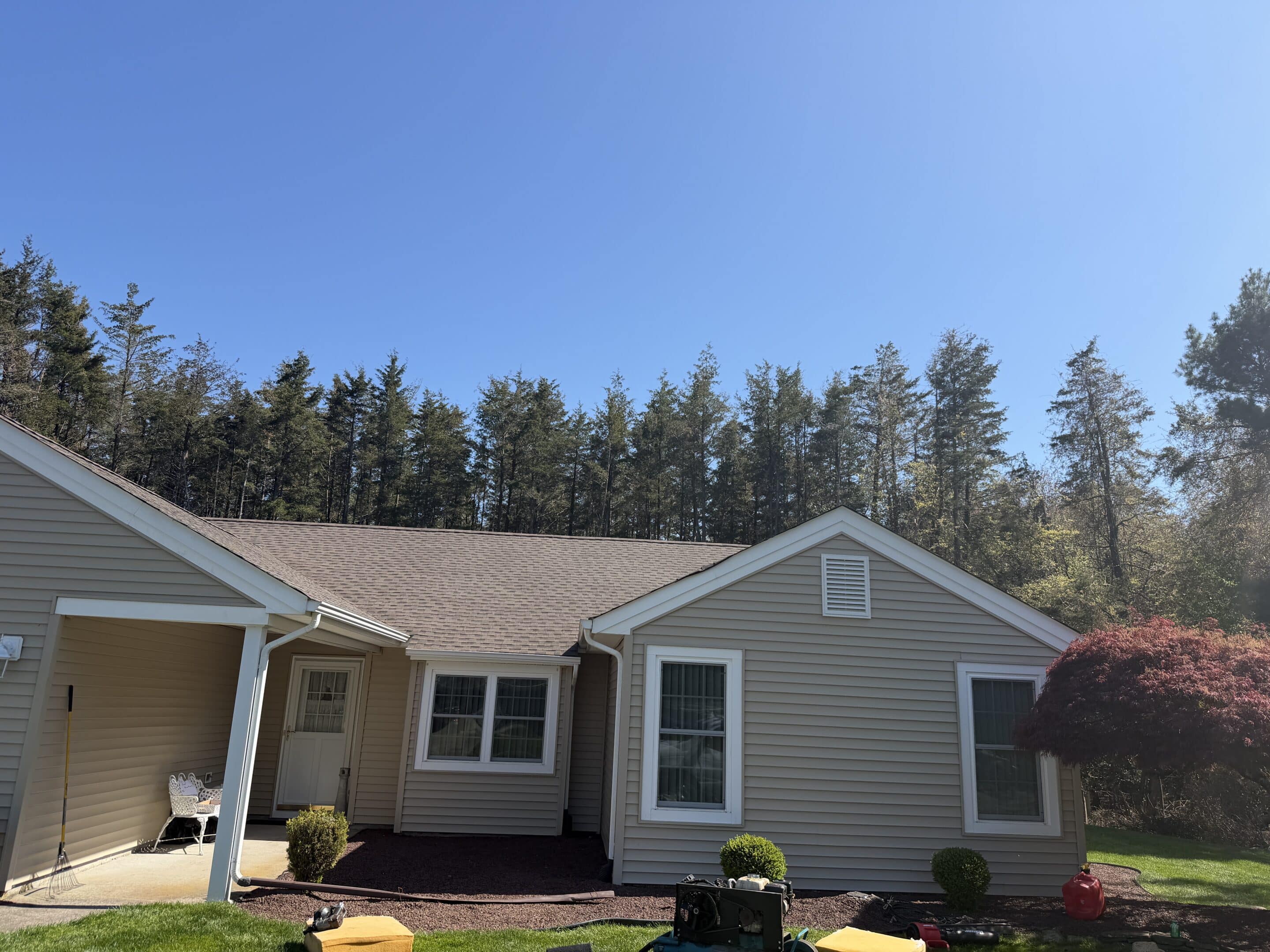 New GAF Timberline HDZ roof replacement completed in Forked River NJ by G&C Home Improvements LLC
